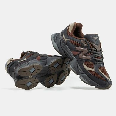 New Balance 9060 Black Brown Olive