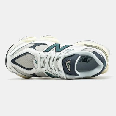 New Balance 9060 White Dark Green Cream