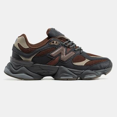 New Balance 9060 Black Brown Olive
