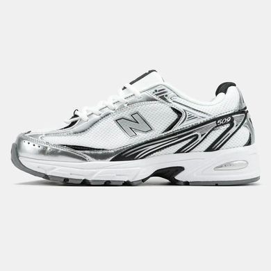New Balance 509 White Silver Black