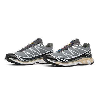 Salomon XT-6 Grey Black White, 42