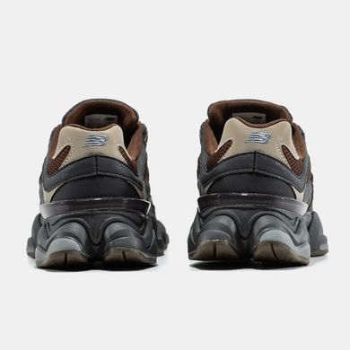 New Balance 9060 Black Brown Olive