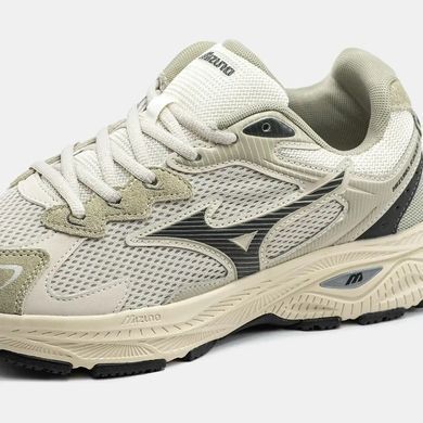 Mizuno Wave Rider S Beige Grey Black