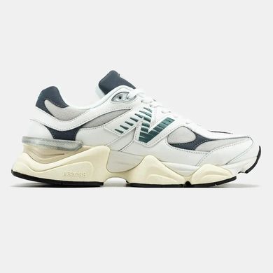 New Balance 9060 White Dark Green Cream