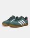Adidas Gazelle Indoor Green White Pink Gum, розмір 37