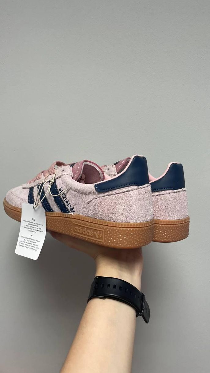 Кеди Adidas Spezial Pink Blue 11034 фото