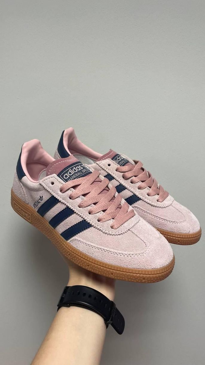 Кеди Adidas Spezial Pink Blue 11034 фото