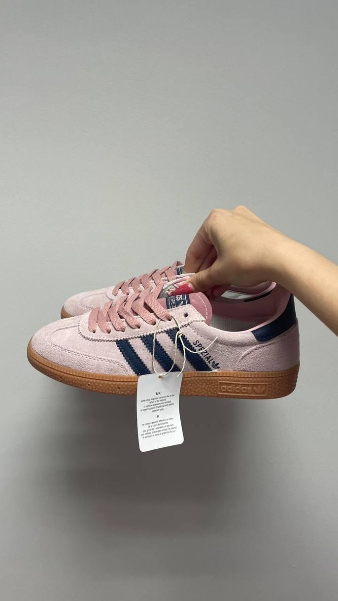 Кеди Adidas Spezial Pink Blue 11034 фото