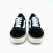 Кеди Vans Old Skool Classic Black White (Молочна підошва) 10363 фото 9