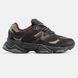 New Balance 9060 Black Brown Olive