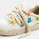 Cat & Sofa Rope Laces Off-White Multi