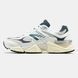 New Balance 9060 White Dark Green Cream