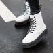 Зимові Черевики Dr. Martens JADON White Black No Logo 4318 фото 2