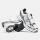 New Balance 509 White Silver Black