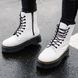 Зимові Черевики Dr. Martens JADON White Black No Logo 4318 фото 3