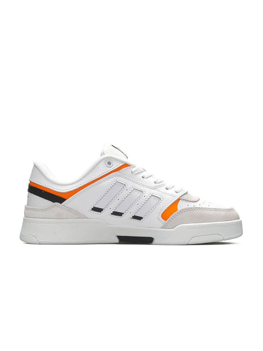 Кроссовки Adidas Drop Step White Orange 6706 фото