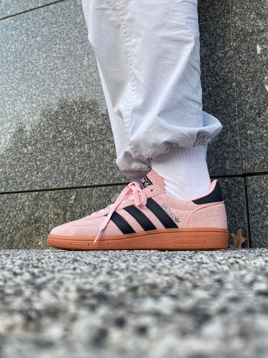 Кросівки Adidas Spezial Pink Black 10242 фото