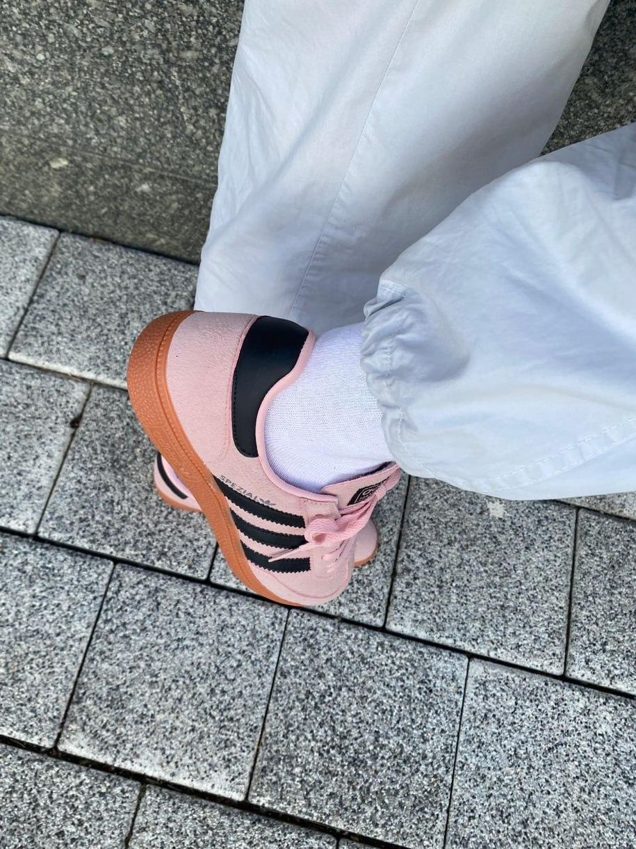 Кросівки Adidas Spezial Pink Black 10242 фото