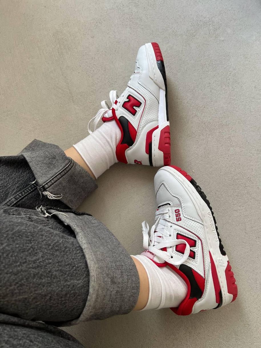 Кросівки New Balance 550 Red 7017 фото