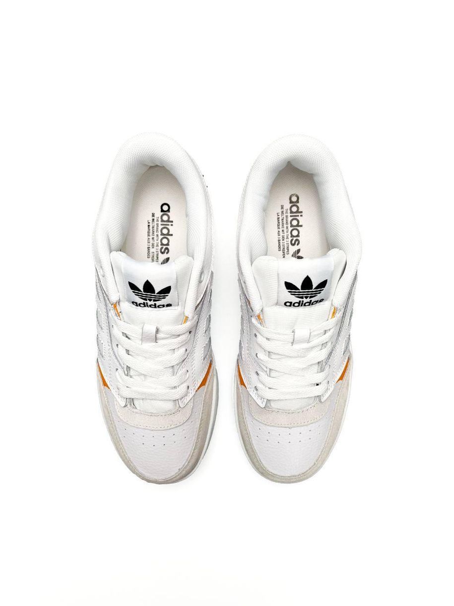 Кросівки Adidas Drop Step White Orange 6706 фото