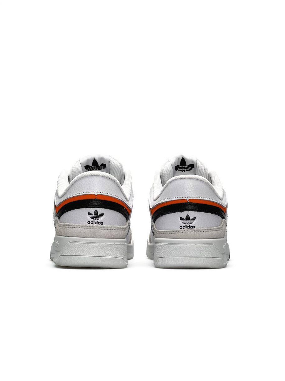 Кросівки Adidas Drop Step White Orange 6706 фото