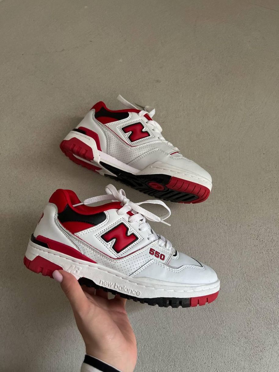 Кросівки New Balance 550 Red 7017 фото