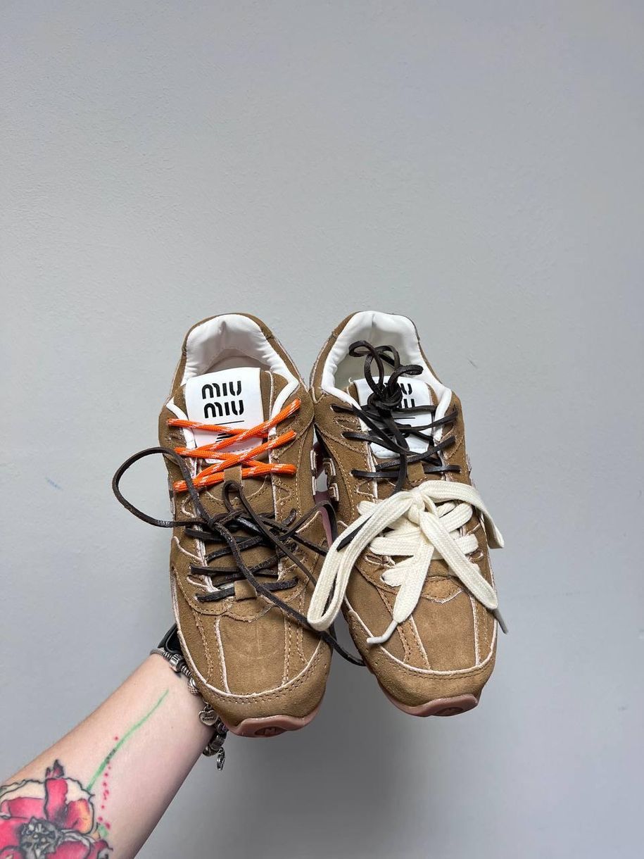 Кросівки New Balance x Miu Miu 530 Cinnamon 11081 фото