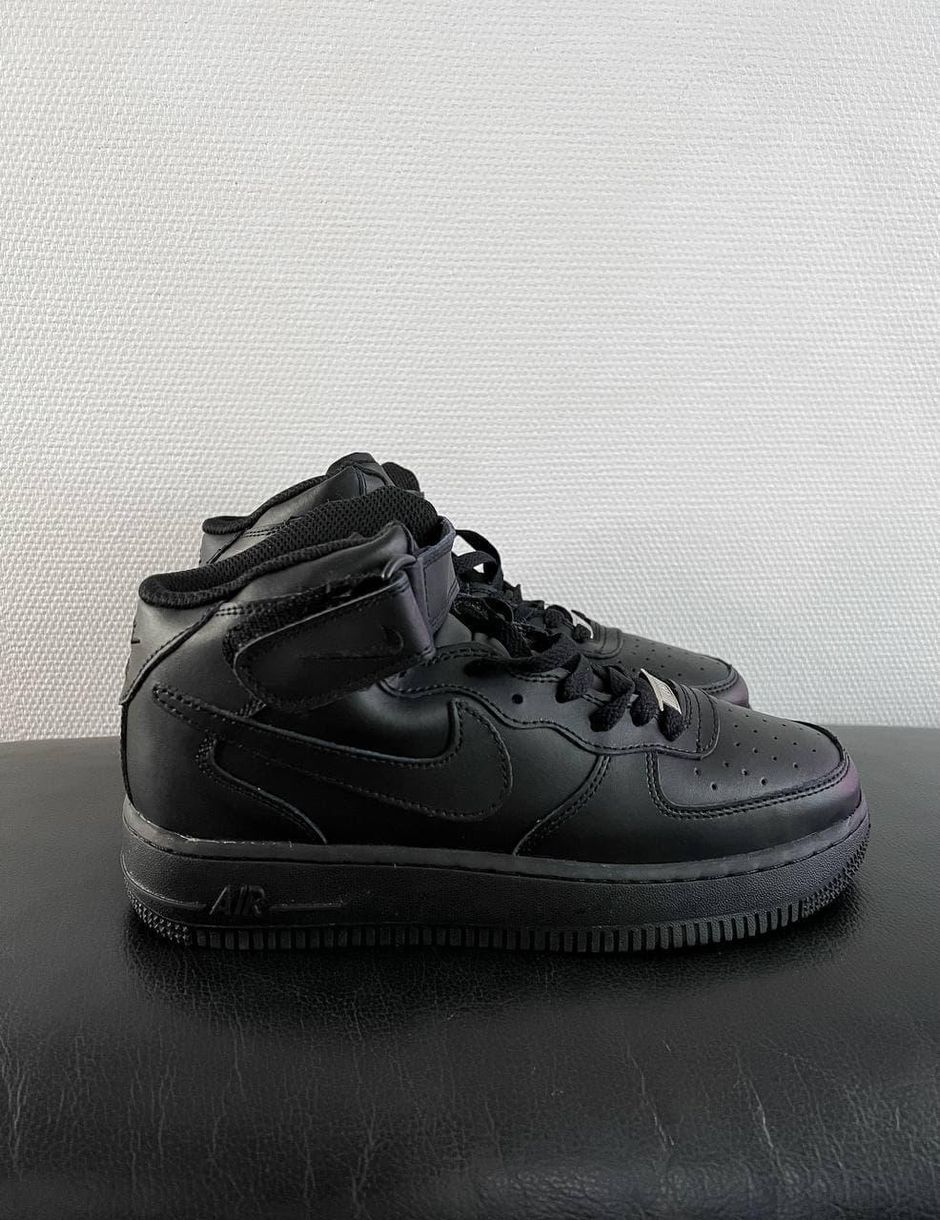 Nike Air Force 1 High Black v2 6008 фото