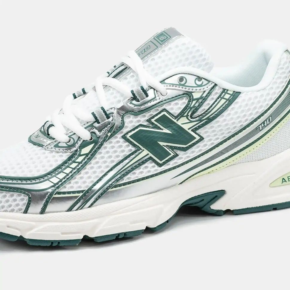 New Balance 740v2 White Green Silver