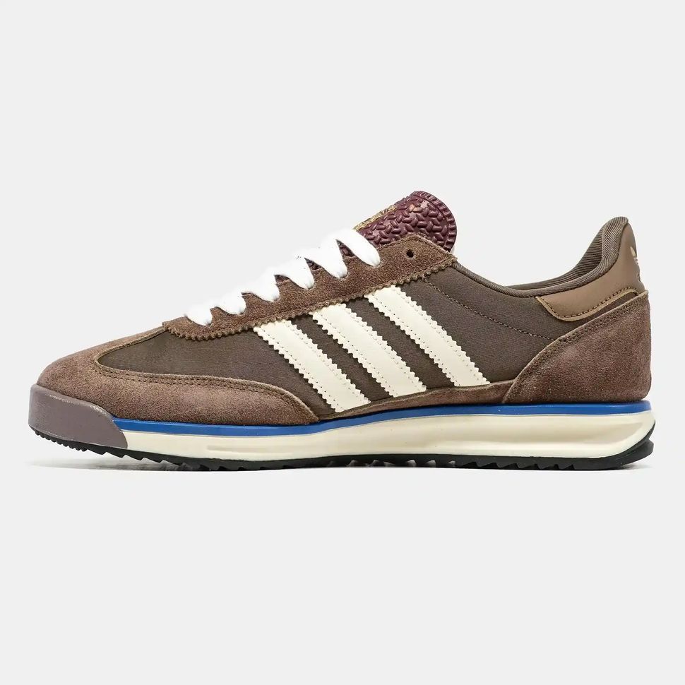 Adidas SL 72 Brown Cream Maroon