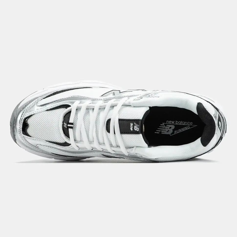 New Balance 509 White Silver Black