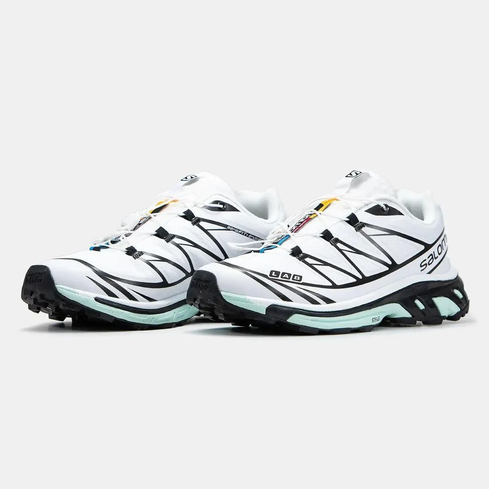 Salomon XT-6 Softground White Mint Black