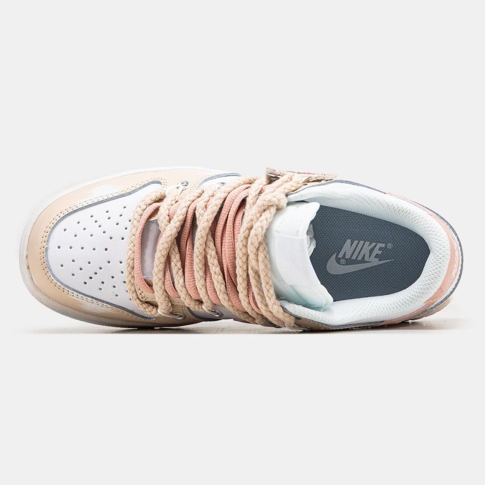 Nike SB Dunk Low Pink White 1278 фото