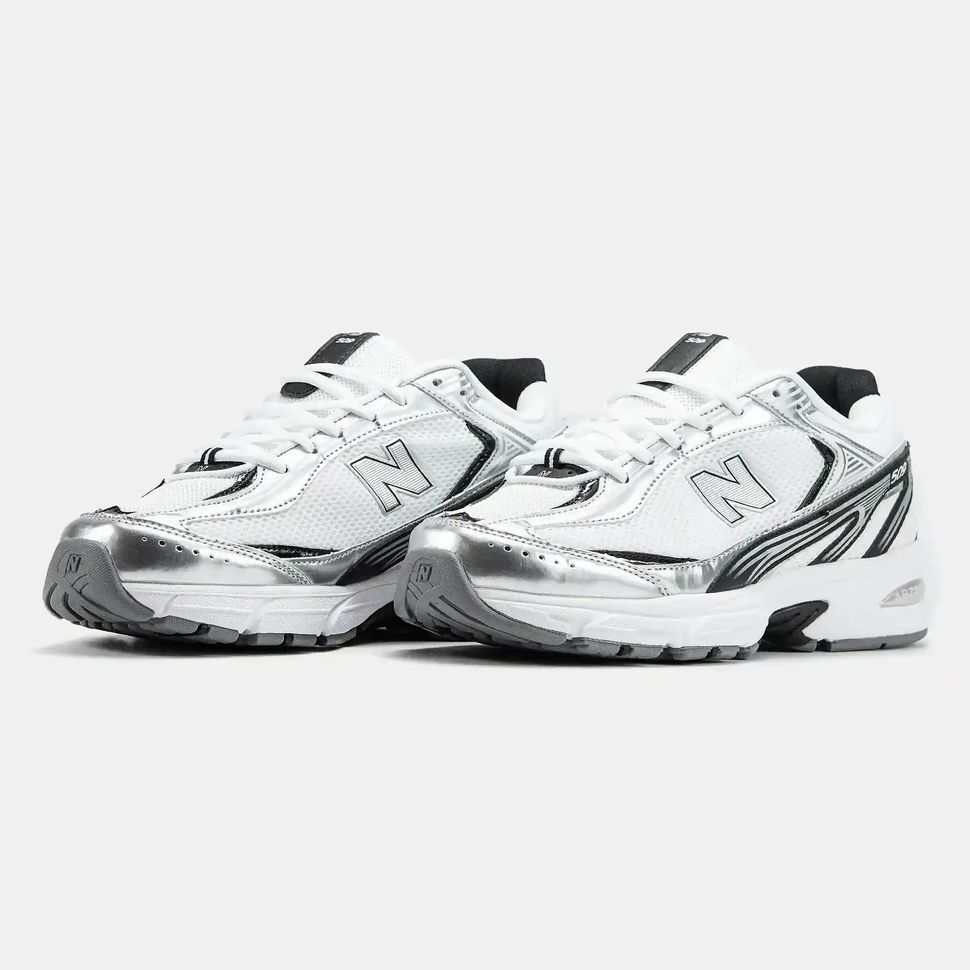 New Balance 509 White Silver Black