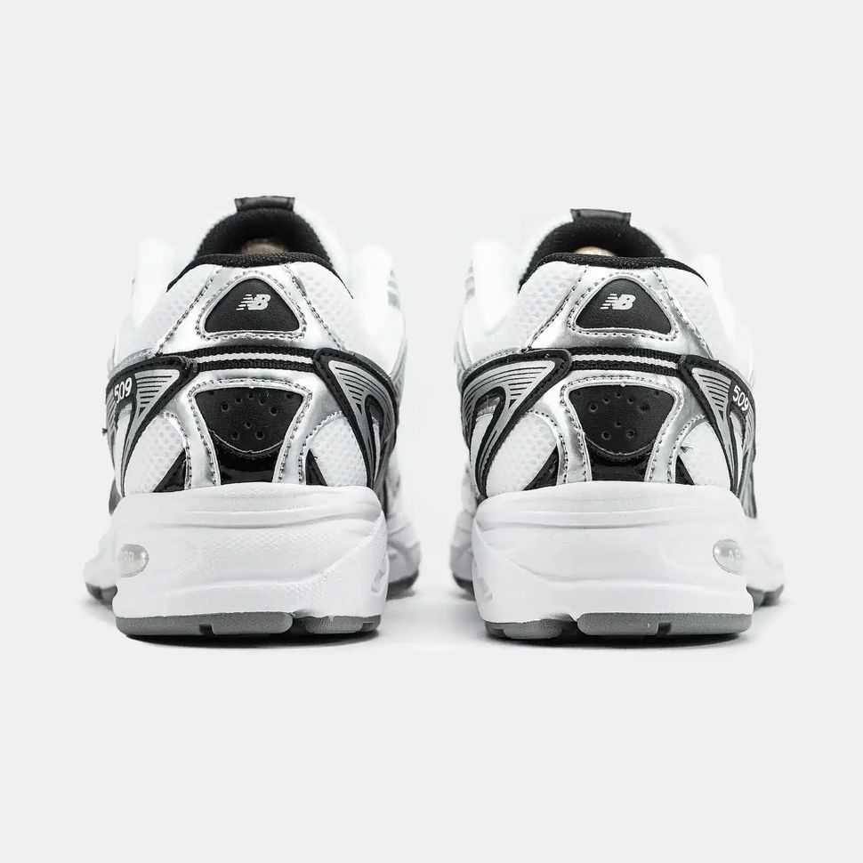 New Balance 509 White Silver Black