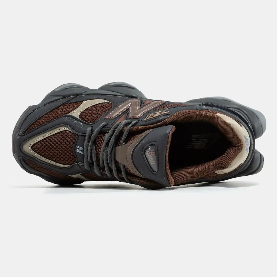 New Balance 9060 Black Brown Olive