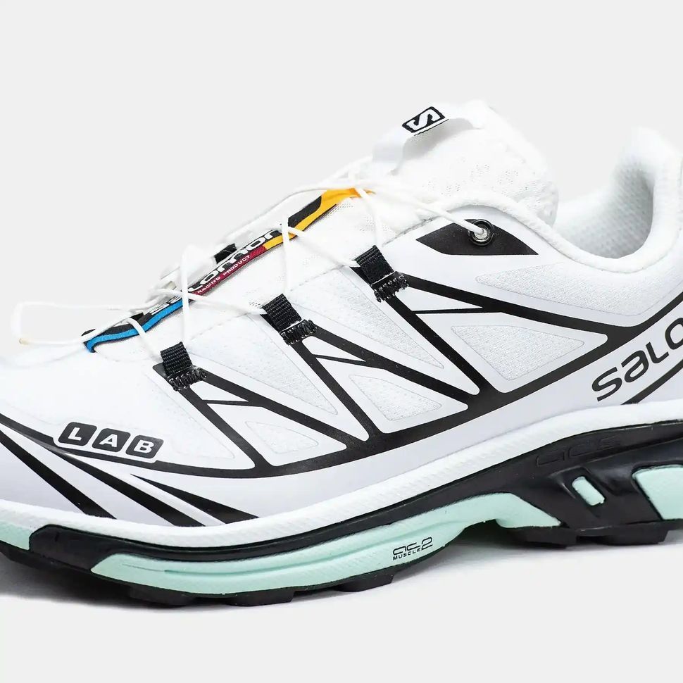 Salomon XT-6 Softground White Mint Black