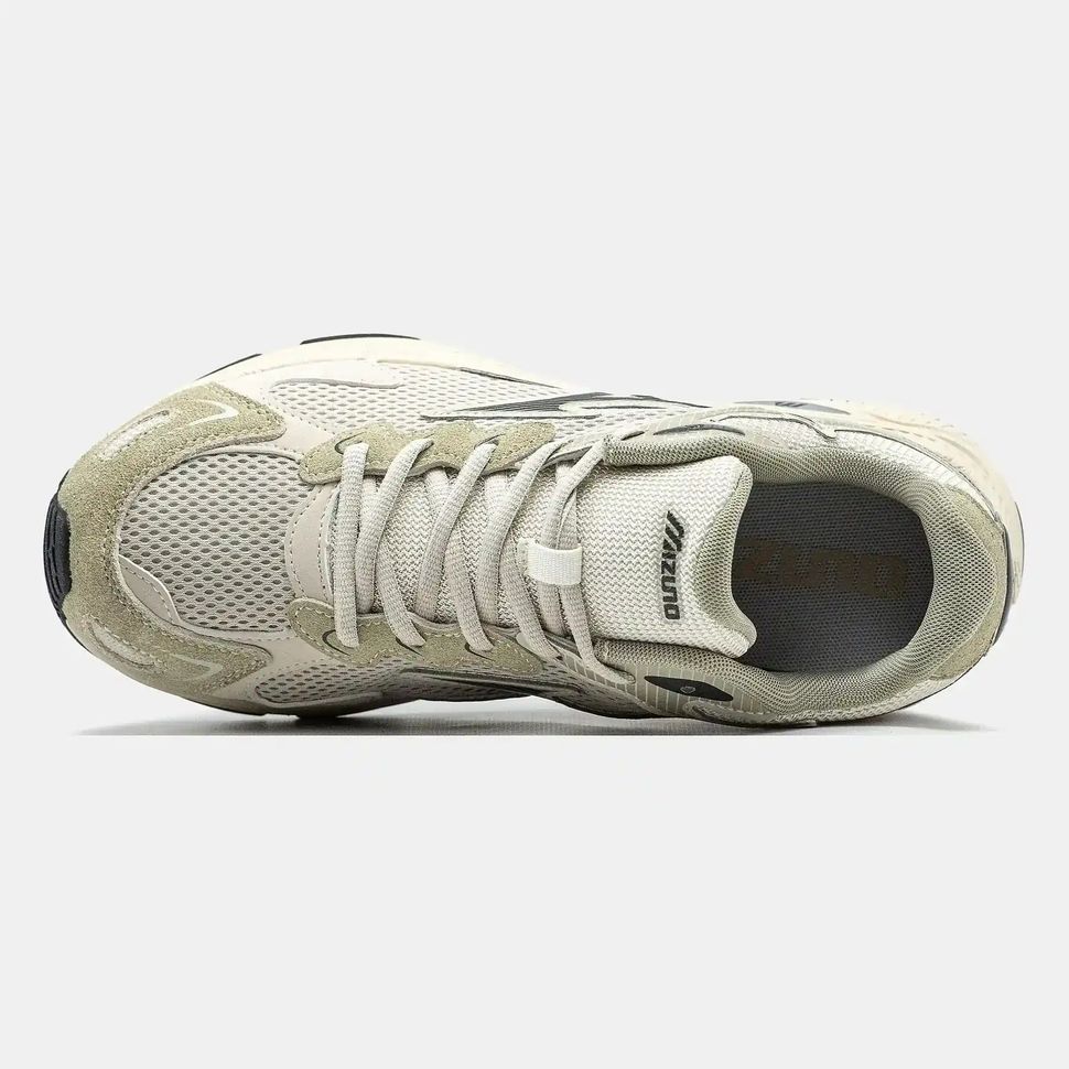 Mizuno Wave Rider S Beige Grey Black