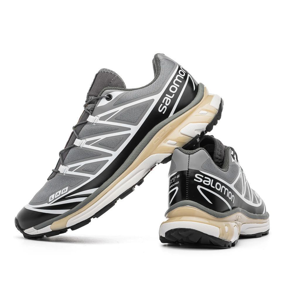 Salomon XT-6 Grey Black White, 42