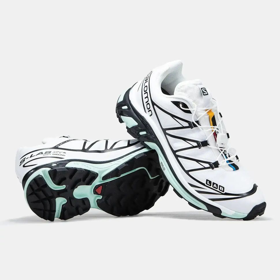 Salomon XT-6 Softground White Mint Black