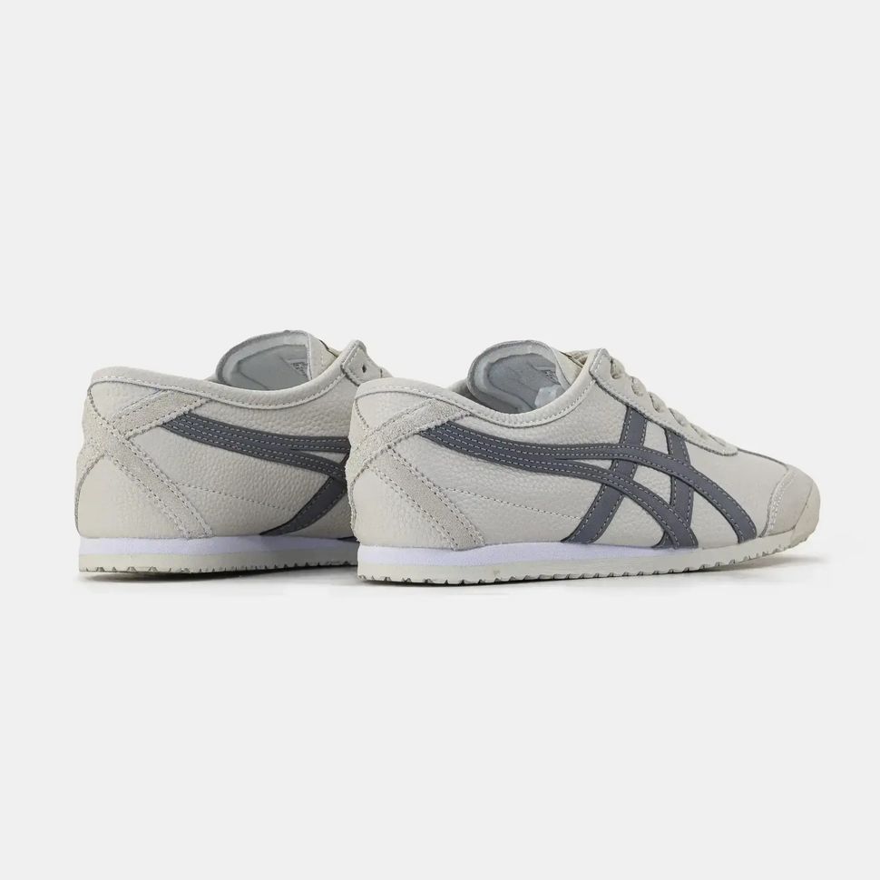 Onitsuka Tiger Mexico 66 Cream Navy Pebbled Leather