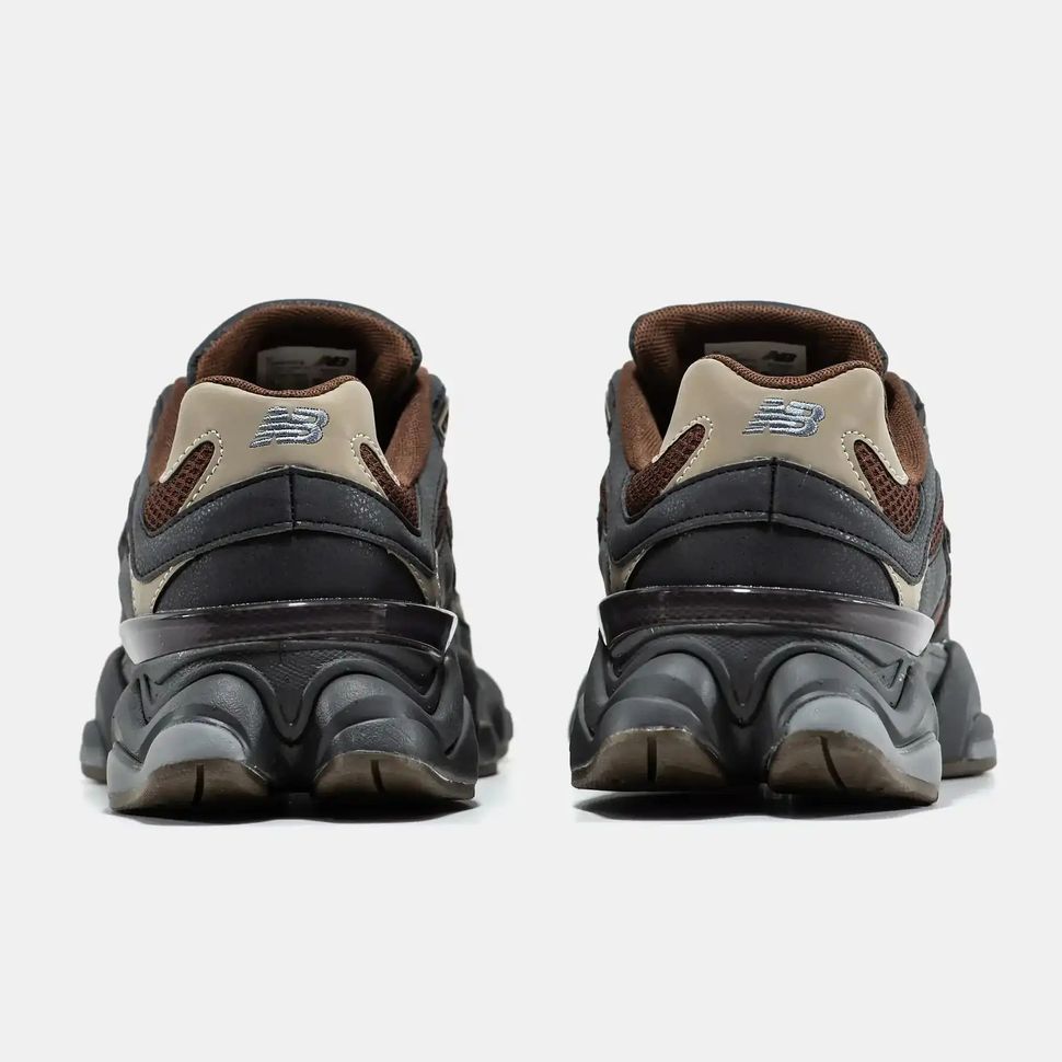 New Balance 9060 Black Brown Olive