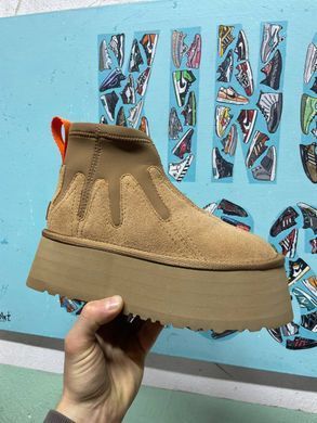 UGG Classic Mini Dipper Sunwave Mustard Seed., 38