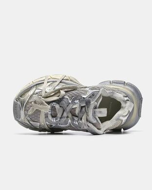 Balenciaga 3XL Beige Silver