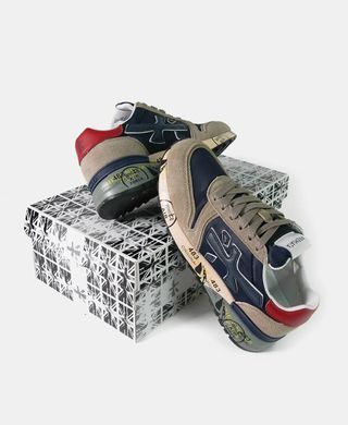 Premiata Mick Navy Beige Red, 41
