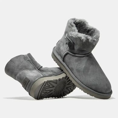 UGG Classic Mini Bailey Button Grey, 36