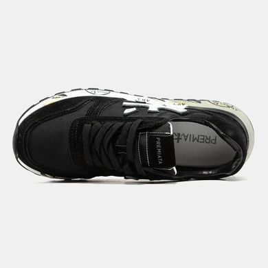 Premiata Mick Black White Grey Sole