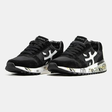 Premiata Mick Black White Grey Sole