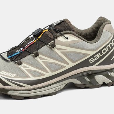 Salomon XT-6 Softground Beige Brown Taupe