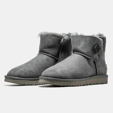 UGG Classic Mini Bailey Button Grey, розмір 36
